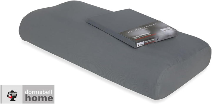 Dormabell Bezug Nackenstützkissen dunkelgrau, für Cervical-Kissen NB1 - NB3, Grösse: Small Dunkelgra