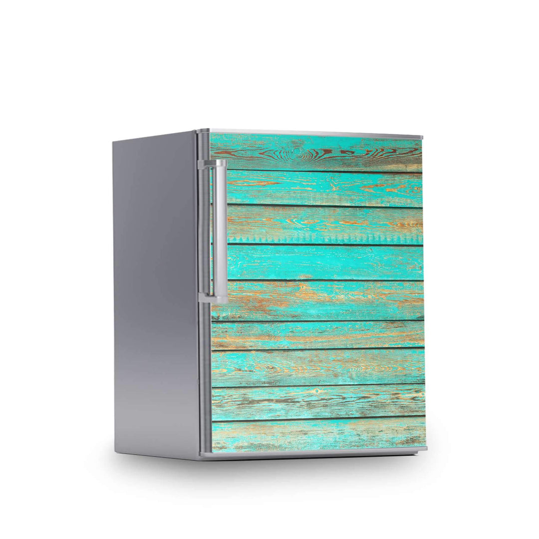Kühlschrank Aufkleber I Dekoration für Kühlschranktür - Sticker Folie selbstklebend I Deko Küche - D