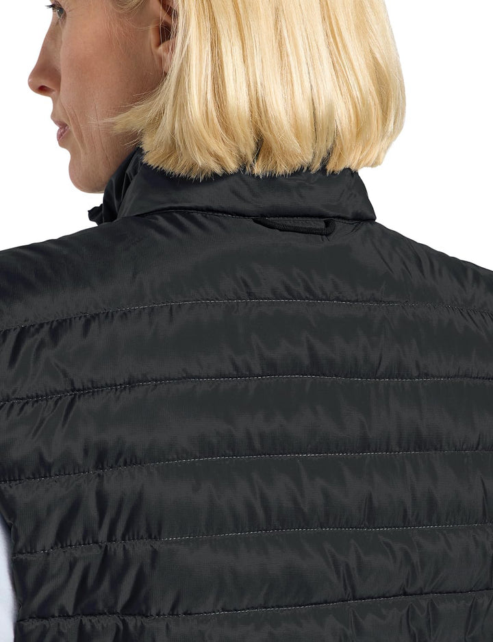 Jack Wolfskin Damen Pilvi Down Vest W Daunenweste, Schwarz