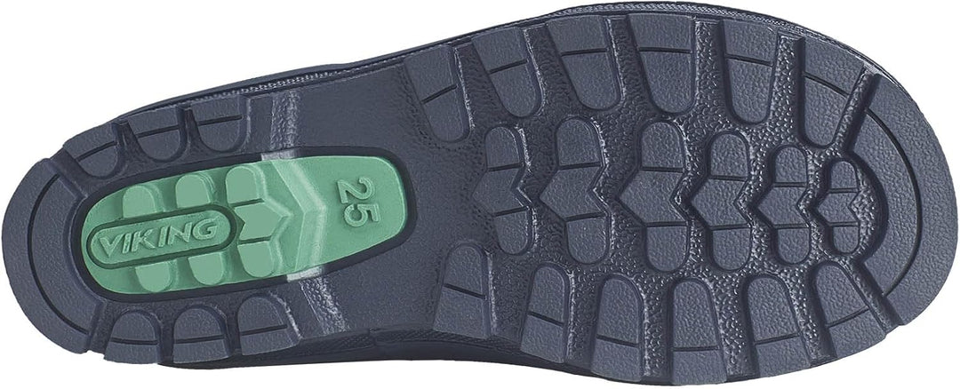 Viking Jolly Print Gummistiefel Unisex Kinder 21 EU Navy Bluegreen, 21 EU Navy Bluegreen