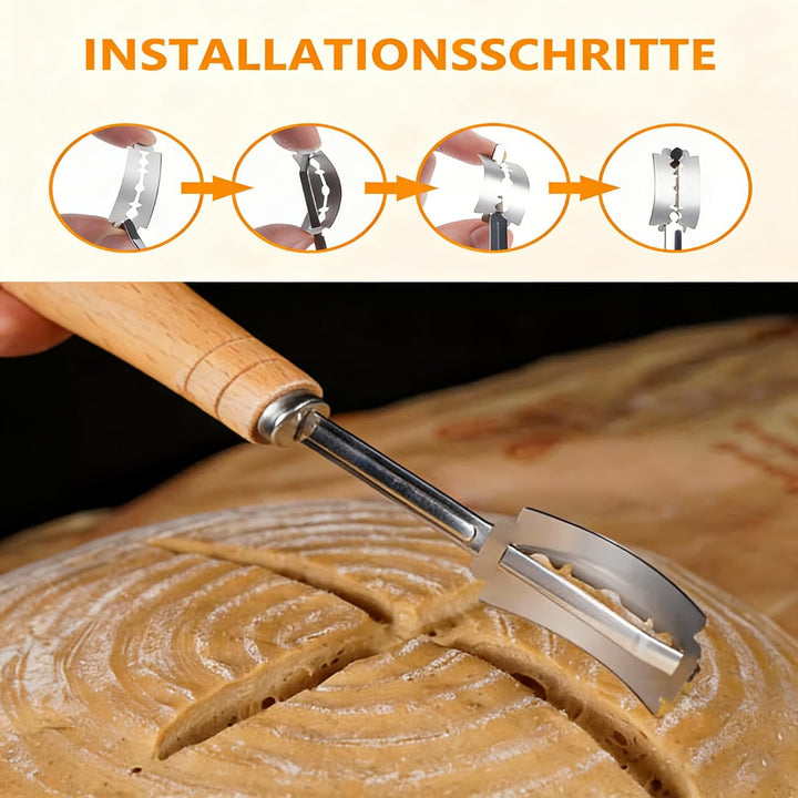 Gärkörbchen, Brotgärkorb-Set Für Sauerteig Starter Set, Gärkorb natürlichem Rattan, Sauerteig-Gärkor