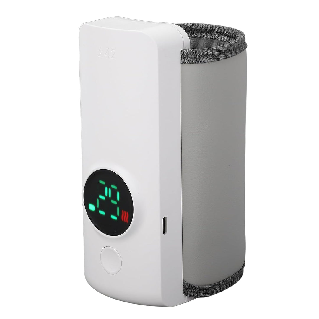 Tragbarer Flaschenwärmer mit 6000mAh - Schnelles Aufheizen in 2-5 Min, 48H Warmhalten, Präzise Tempe