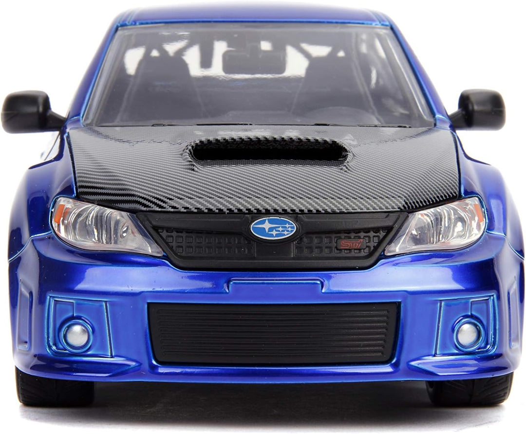 Jada Toys 99514 Fast & Furious Brian's 2012 Subaru Impreza WRX STI, Auto, Tuning-Modell im Massstab