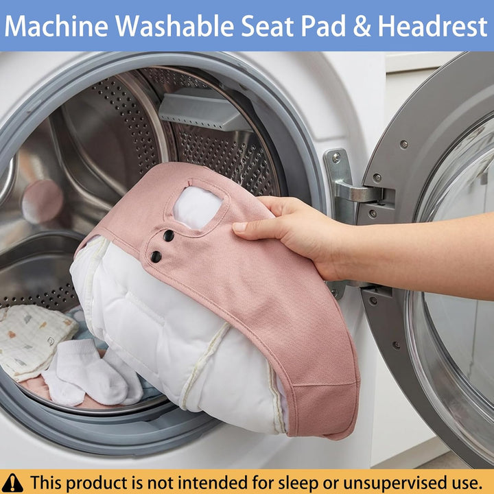 Elektrische Babywippe für Säuglinge bis 9 kg, klappbar, mit Fernbedienung & Bluetooth, Timer-Funktio