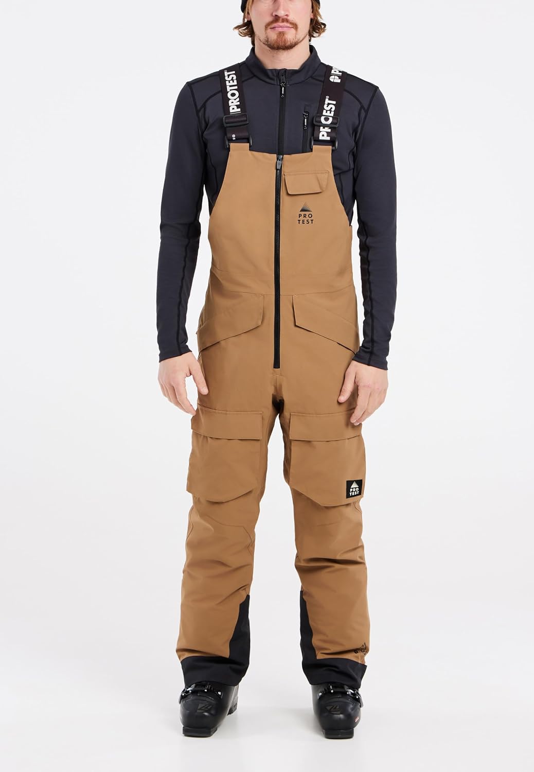 Protest Herren Salopette PRTARELLO L Sandy Brown, L Sandy Brown