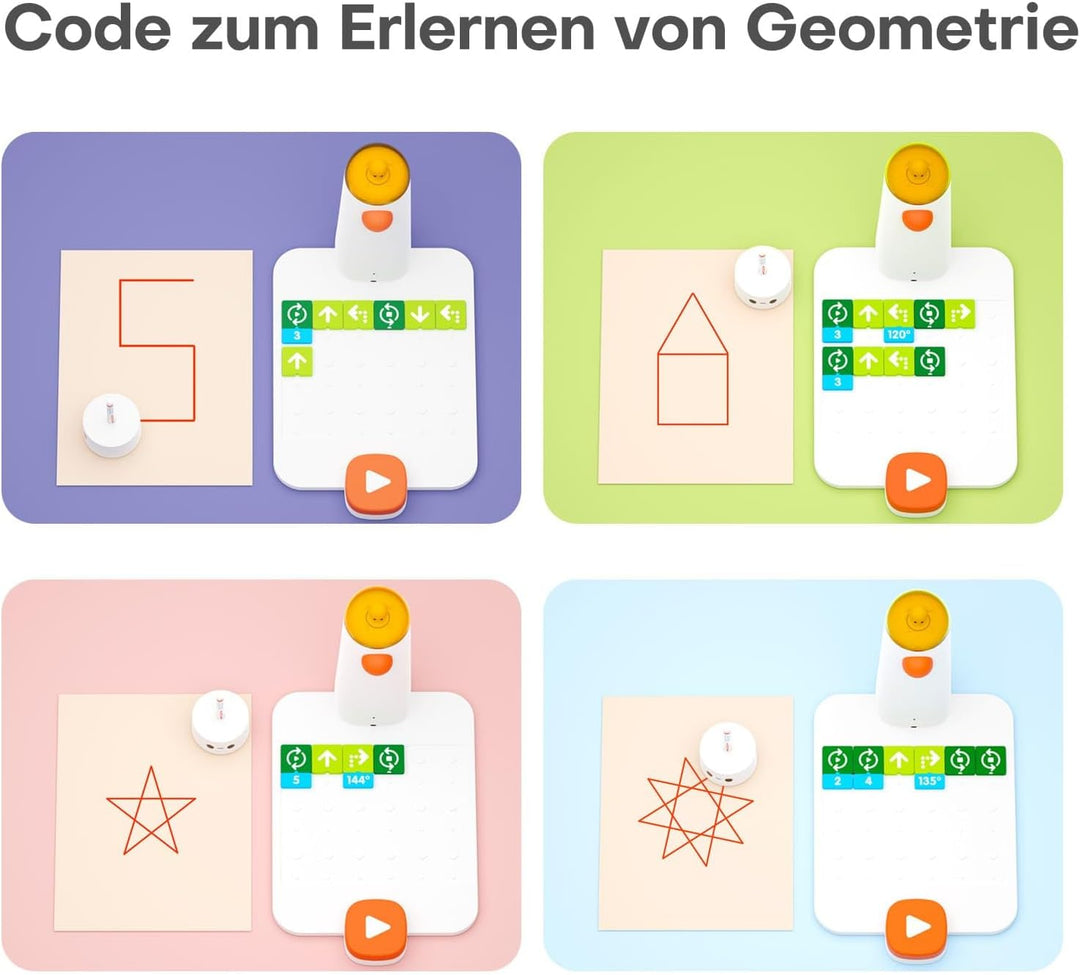 MatataStudio Coding Set Programmierbar Roboter Spielzeug für Kinder ab 4-10 Jahren Elektronische Cod