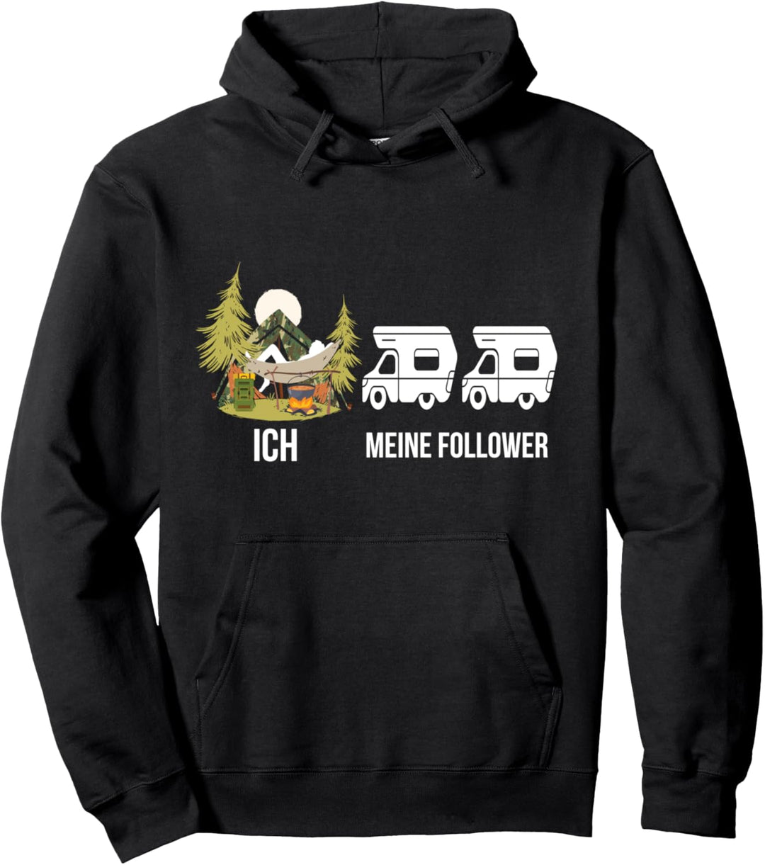 Bushcrafting Abenteuer Camper Ich & Meine Follower Bushcraft Pullover Hoodie