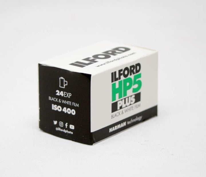 Ilford HP5+ Schwarz-/Weiss Negativfilm (24 Bilder je Film), 10 Stück