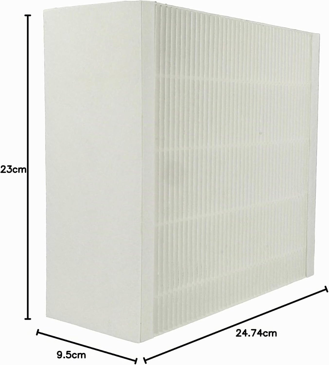 vhbw Filter-Set kompatibel mit Vallox ValloPlus 350 MV, 350 SC, 350 SE Luftbefeuchter, Luftreiniger