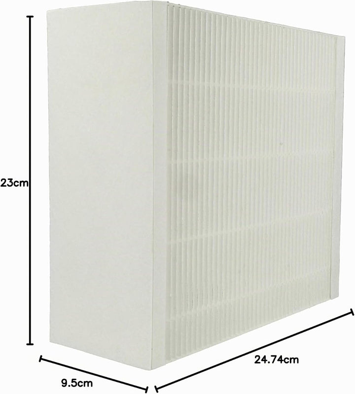 vhbw Filter-Set kompatibel mit Vallox ValloPlus 350 MV, 350 SC, 350 SE Luftbefeuchter, Luftreiniger