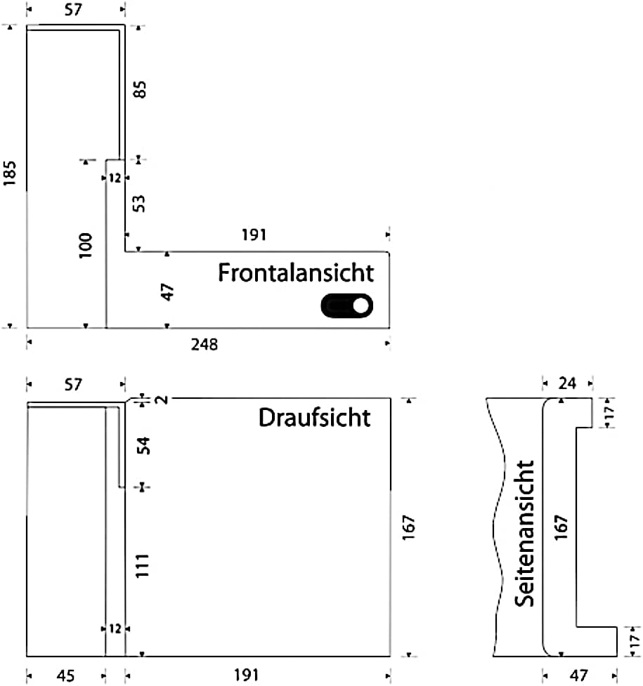 Ersatz-Schlitten für den SOLIDA 4, SERANO 7 und LINEA 3 Allesschneider von Ritter /