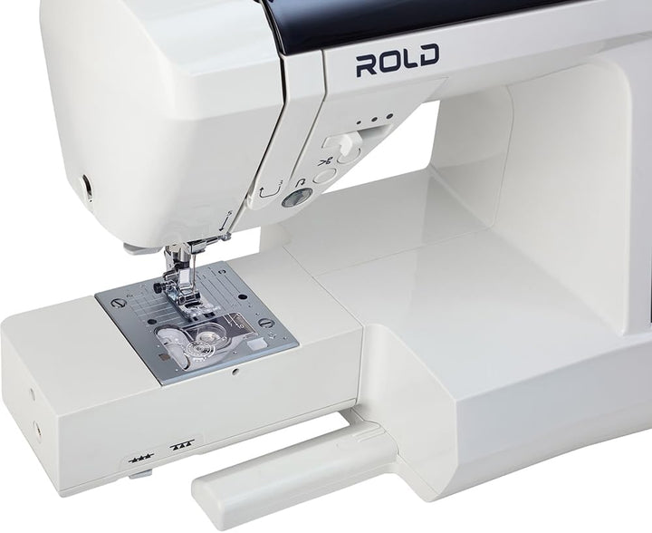 ROLD S900 Computer Nähmaschine mit Touchscreen Display | 180 Nähstiche | 8 Knopflöcher | automatisch