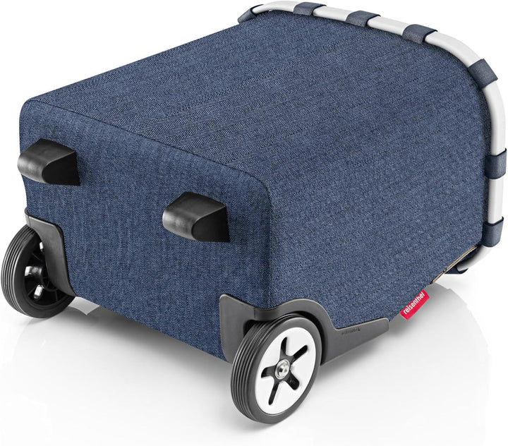 reisenthel carrycruiser Tragbarer Einkaufstrolley mit stabilem Aluminiumrahmen, Schultergurt und her