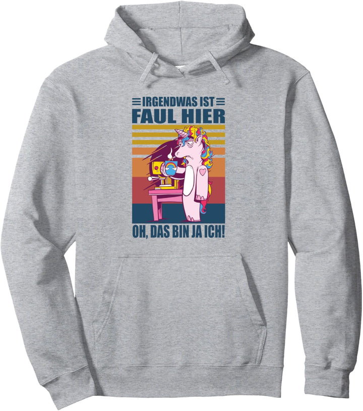 Irgendwas Ist Faul Hier Arbeitskollegen Chef Kollege Pullover Hoodie