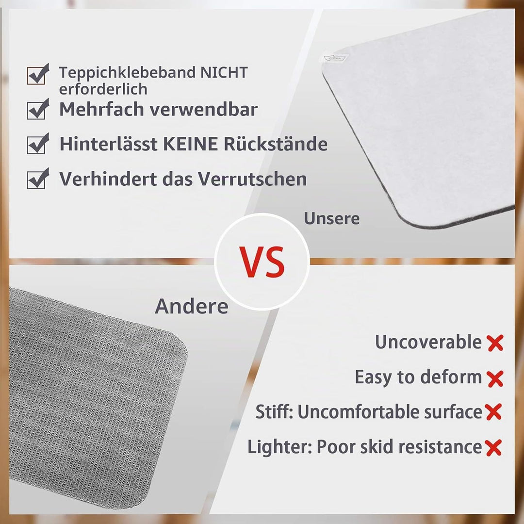 MBIGM 15er Set Stufenmatten 20 cm X 65 cm Treppenteppich Selbstklebend Sicherheit Stufenteppich für