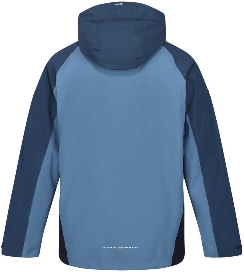 Regatta Outdoorjacke/Regenjacke Raddick für Herren Wasserdicht S Stellar/Blauer Flügel, S Stellar/Bl