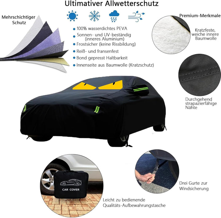 Autoabdeckung, Auto abdeckplane，autoplane wasserdicht, hagelschutz, wasserdicht, schneefest, für den