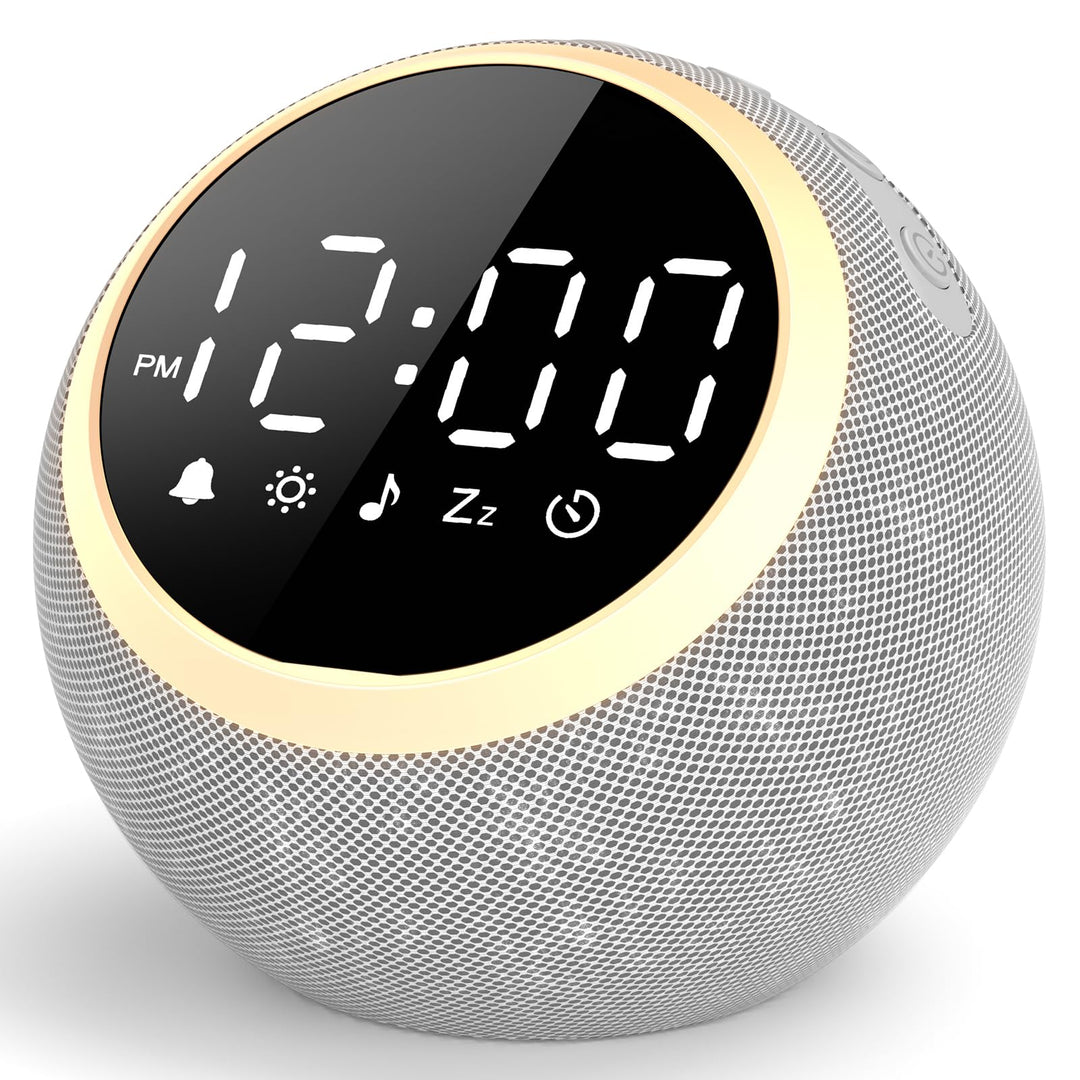 LIORQUE White Noise Machine mit Wecker, 25 beruhigende Schlafgeräusche, einstellbarer Bildschirm, Na