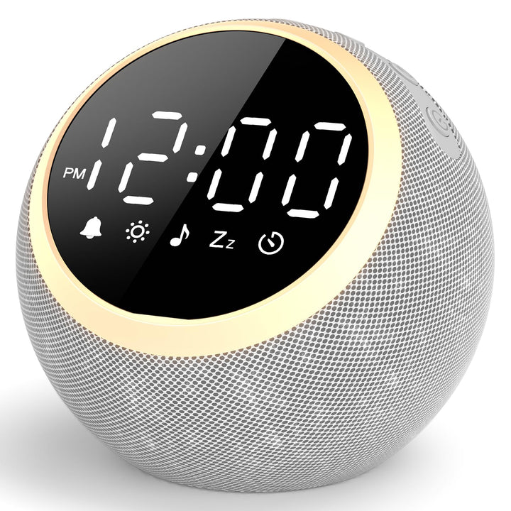 LIORQUE White Noise Machine mit Wecker, 25 beruhigende Schlafgeräusche, einstellbarer Bildschirm, Na