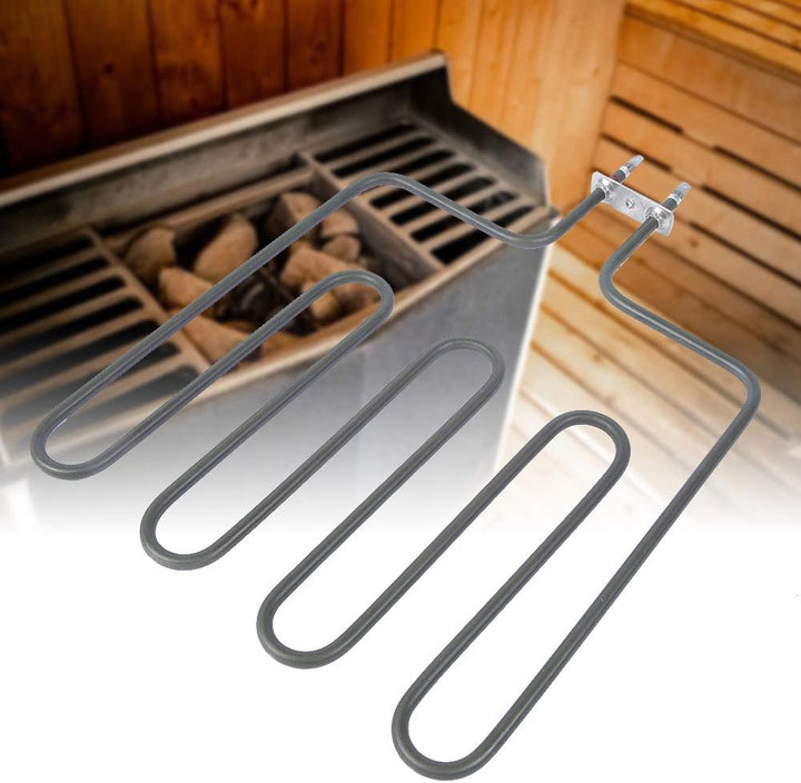 ZPSHYD Heizelement, Sauna-Heizelement 1Pc Elektrisches Heizelement für Saunaofen Edelstahl Straight