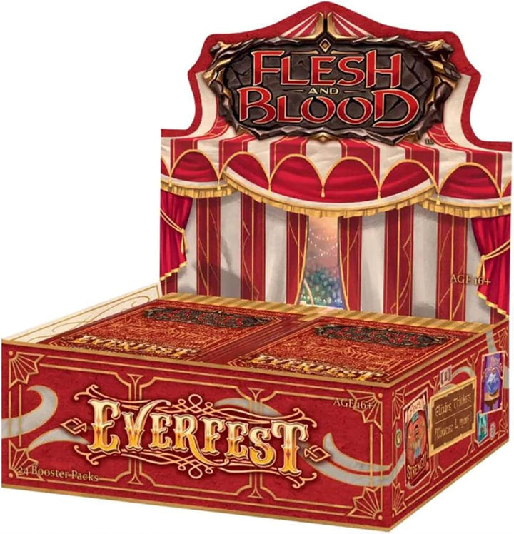 Legend Story Studios Flesh & Blood TCG Everfest First Edition Booster Display (24 Packungen)