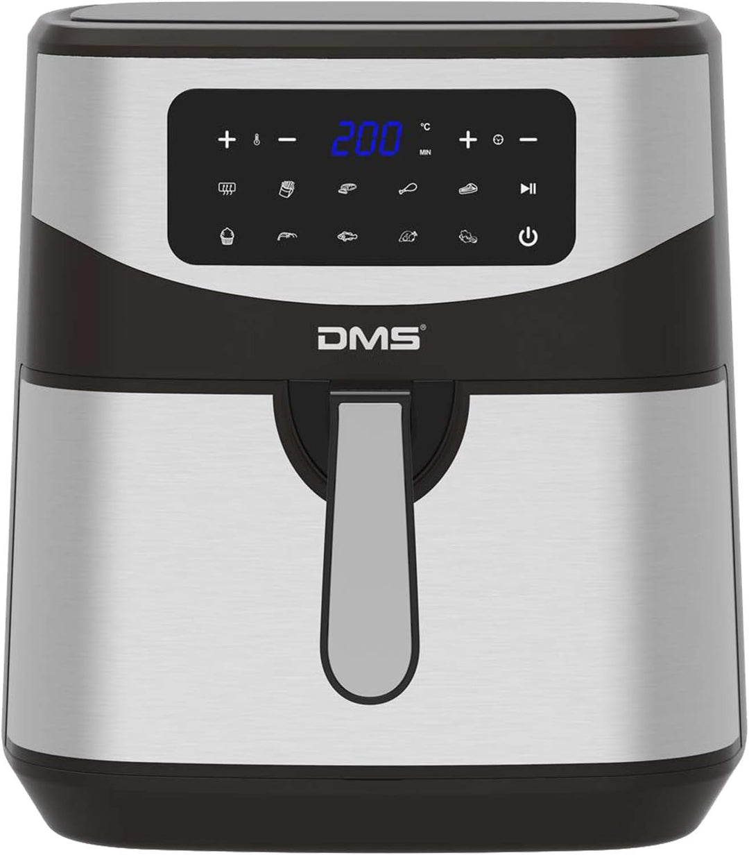 DMS XXXL 7 Liter Heissluftfritteuse | fritteuse | Backofen | Heissluftgrill | Cooker | fettfrei und