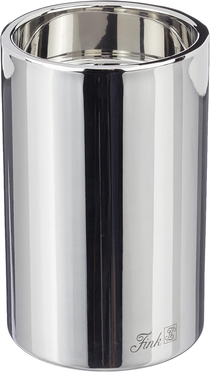 Fink Sobrio Stumpenhalter, Edelstahl, Silber, 15 x 15 x 10 cm 15 x 15 x 10 cm Silber, 15 x 15 x 10 c