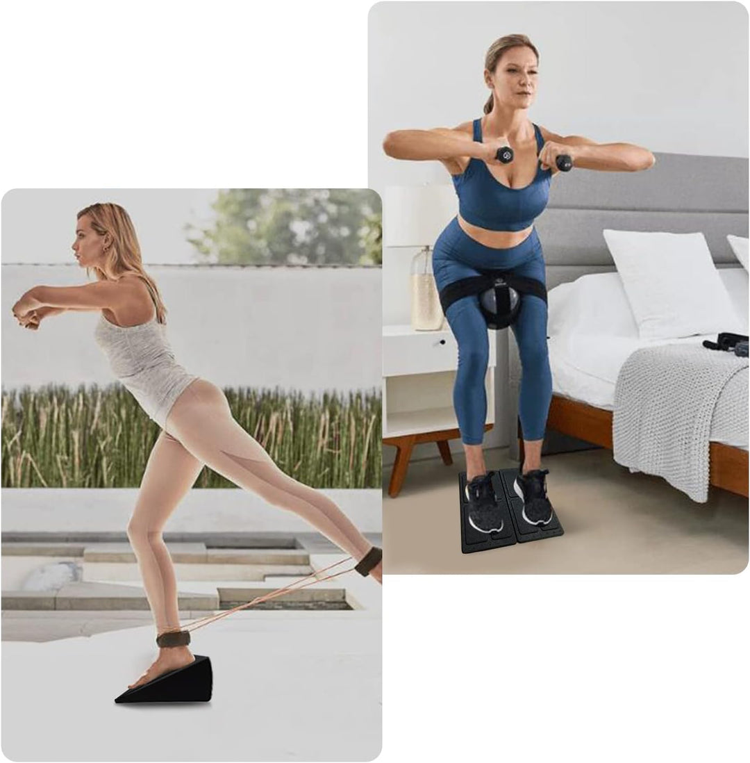 Topfinder Wadendehner, Anti-Rutsch Kniebeugen Keil Stretch Slant Board für Fuss Waden Dehnung Traini