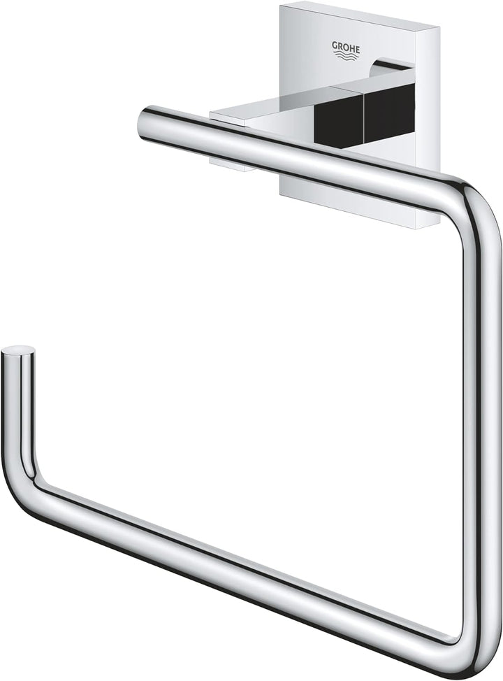 GROHE Start Cube - Handtuchring (verdeckte Befestigung, Material: Metall), chrom, 40975000, Chrom
