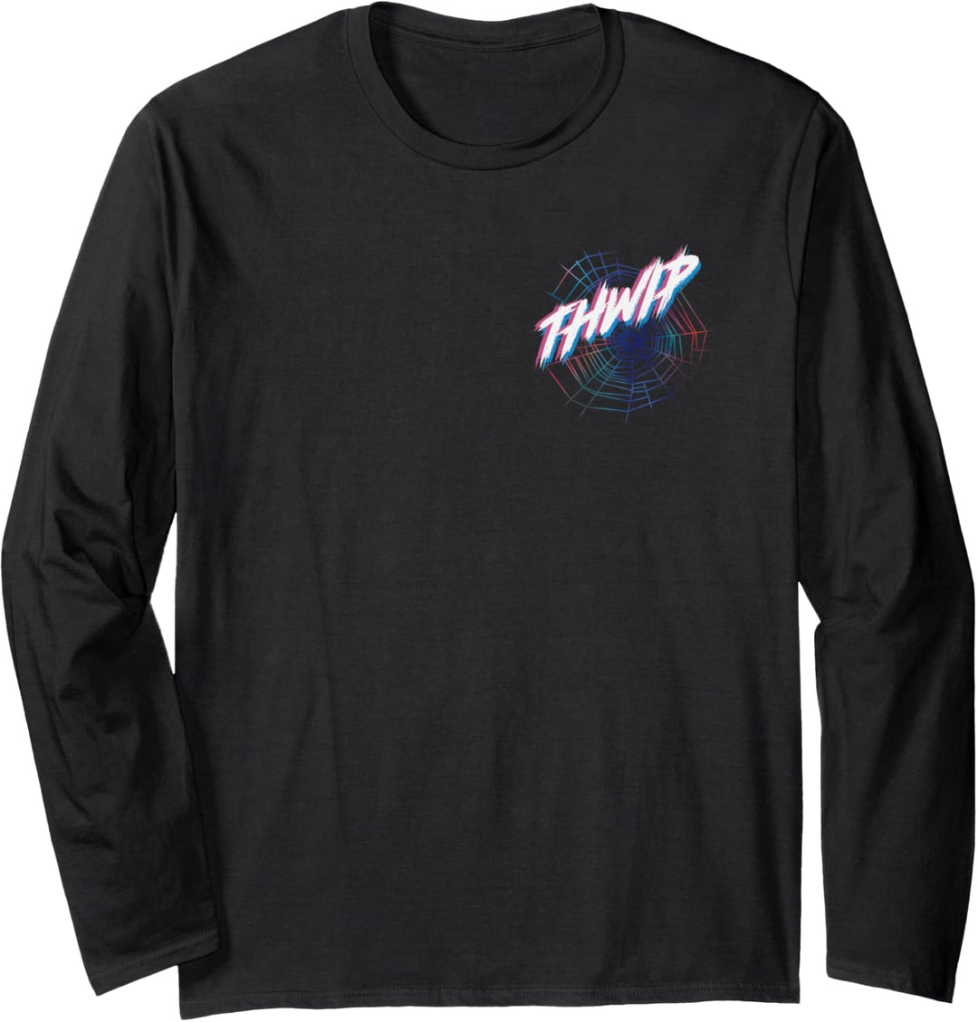 Marvel Spider-Man Spider Web Thwip Langarmshirt