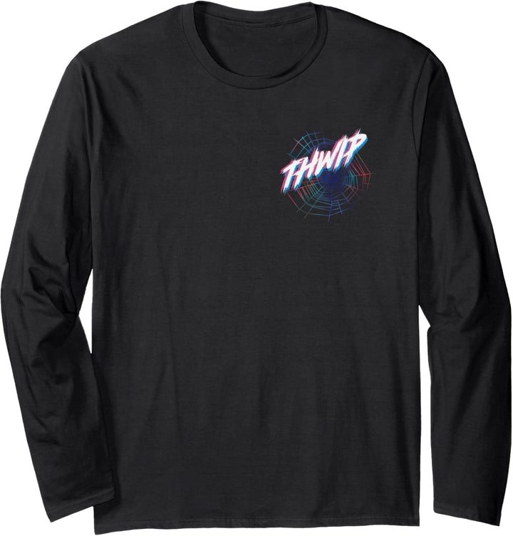 Marvel Spider-Man Spider Web Thwip Langarmshirt