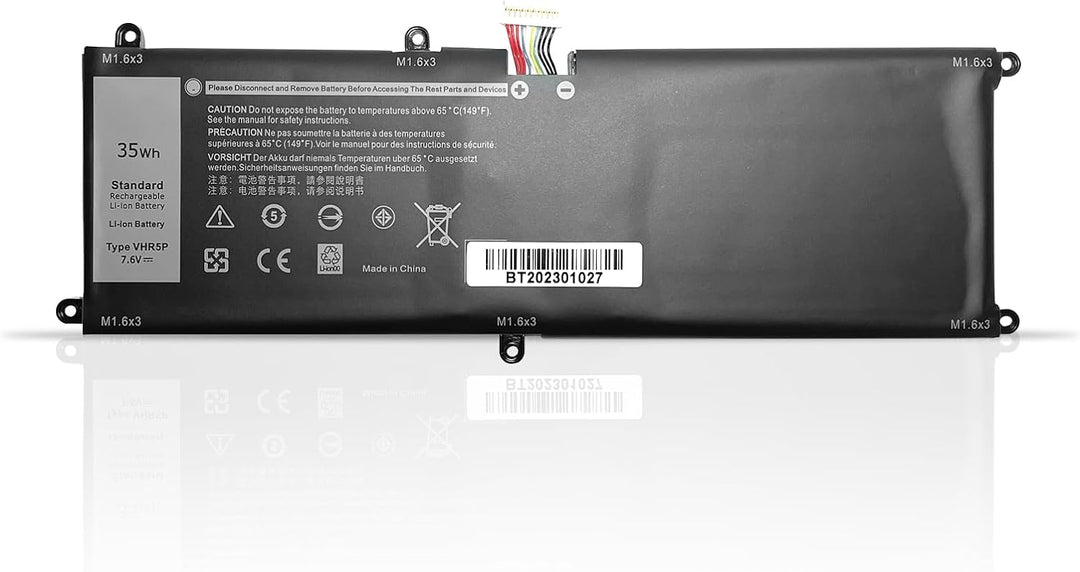 VHR5P XRHWG 0XRHWG RHF3V Laptop Batterie Ersatz für Dell Latitude 11 5175 Latitude 11 5179 Series (7