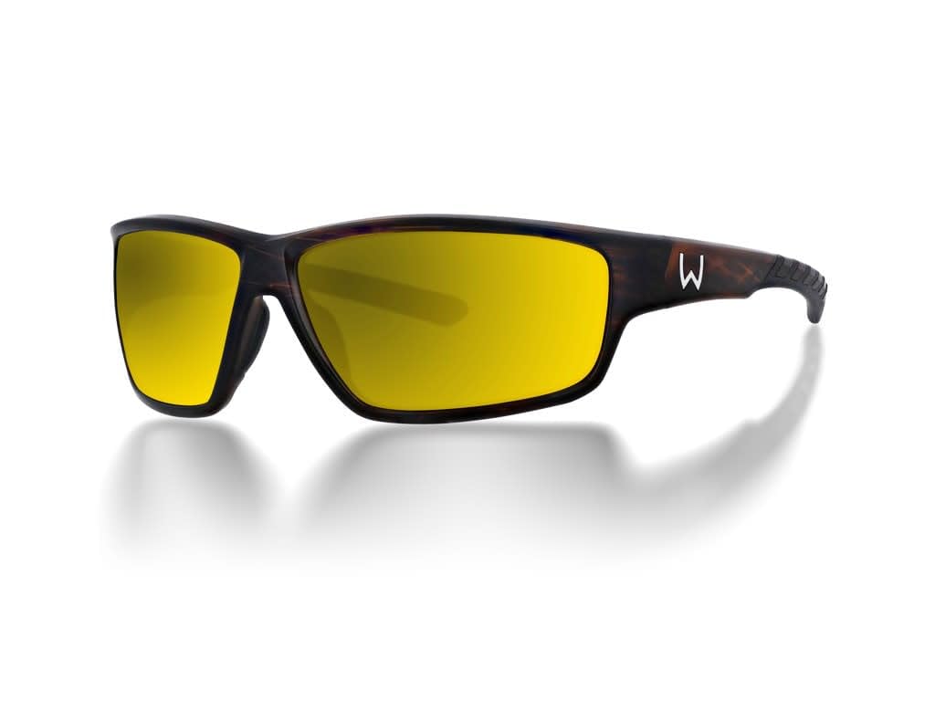 Westin W6 Sport 20 Matte Black Smoke Silver Flash Blue - Polbrille, Polarisationsbrille, Brille