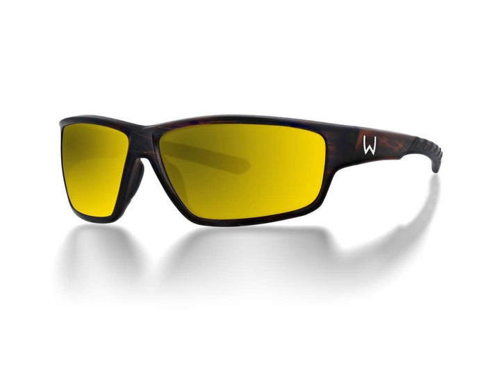 Westin W6 Sport 20 Matte Black Smoke Silver Flash Blue - Polbrille, Polarisationsbrille, Brille