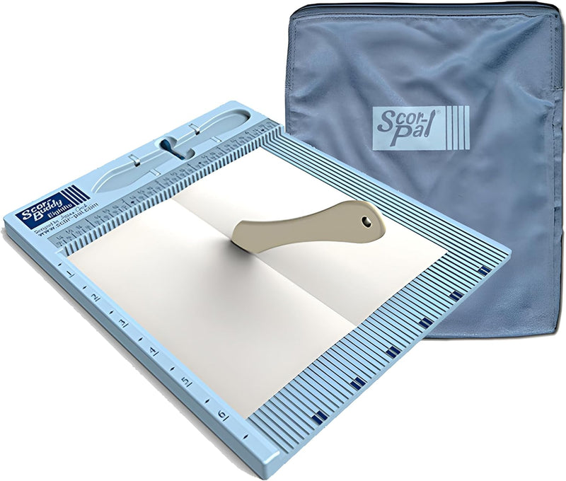 Scor-Buddy Eighths Mini Scoring Board 9"x7.5"-Imperial Mehrfarbig/Meereswellen (Ocean Tides), Mehrfa