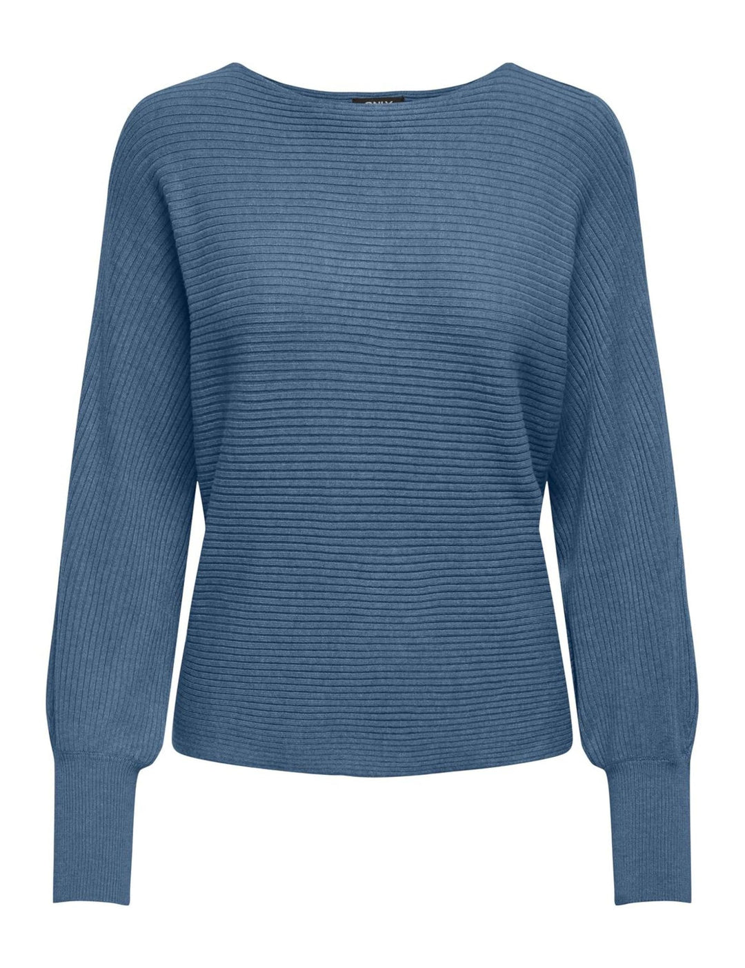 ONLY Women's Onladaline Life L/S Short Pullo KNT Noos Pullover Sweater XS Coronet Blue/Detail:w. Mel