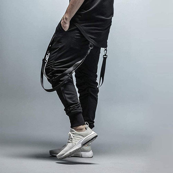 XYXIONGMAO Cargo Hip Hop Pants Streetwear Schwarz Jogger für Herren Taktische Gothic Japanische Stre