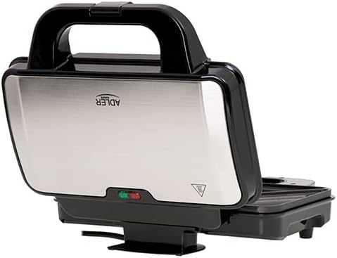Adler AD 3043 Sandwich-Maschine "USA", XXL, Mehrfarbig