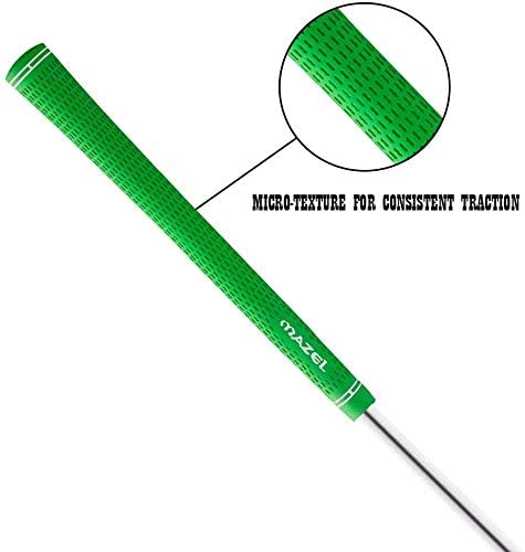 Mazel Golfgriff-Set, mittelgross/Standard, Gummi, rutschfest, für alle Wetterbedingungen, Golfschläg
