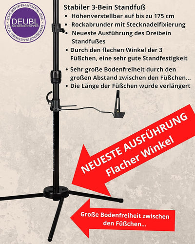 DEUBL SCHNEIDERPUPPEN Damen verstellbar "CELINE MULTI" (Gr.M/42-50) 8-teilig komplett einstellbar, 3