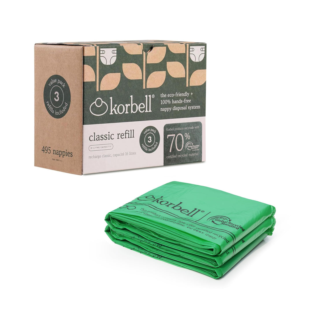 Korbell - Nachfüllpackungen für Windelbehälter 16 L