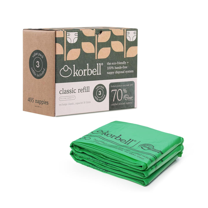 Korbell - Nachfüllpackungen für Windelbehälter 16 L
