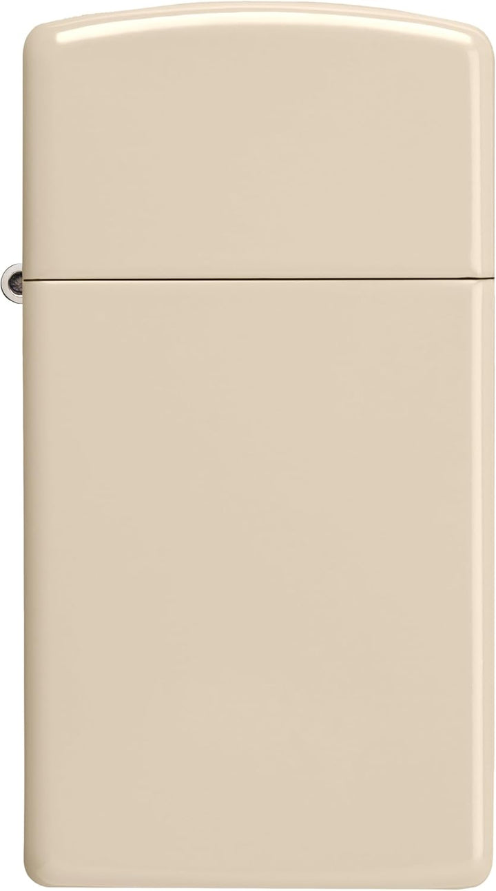 Zippo Feuerzeug, Slim Flat Sand, 1 x 3,5 x 5,5 cm 1 x 3,5 x 5,5 cm Schmaler Flacher Sand, 1 x 3,5 x