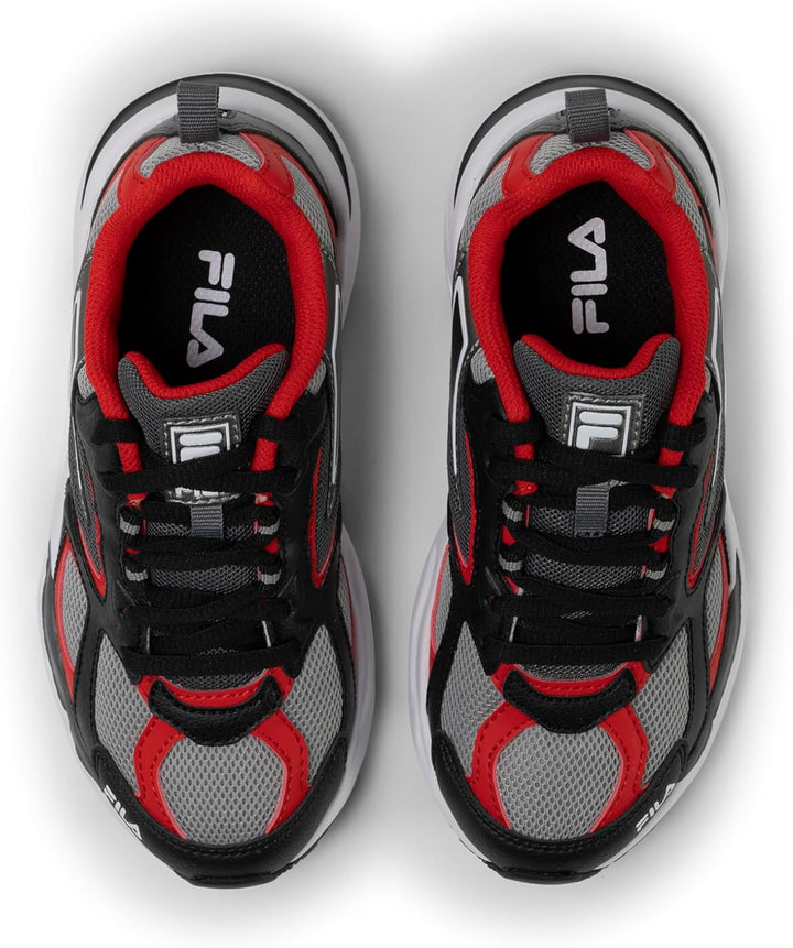 FILA Unisex Kinder Cr-cw02 Ray Tracer KidsSneaker 35 EU Black Fila Red, 35 EU Black Fila Red