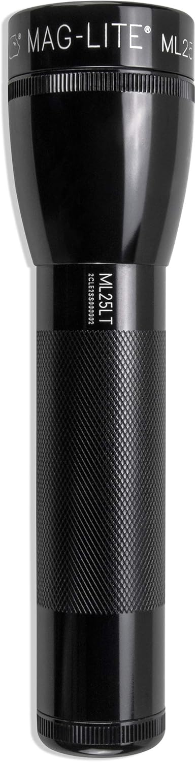 Mag-Lite Unisex-Adult MAGLITE ML25LTTM LED schwarz Stablampe 2 C-Cell 177 Lumen, 10 x 15 x 20 cm Sch