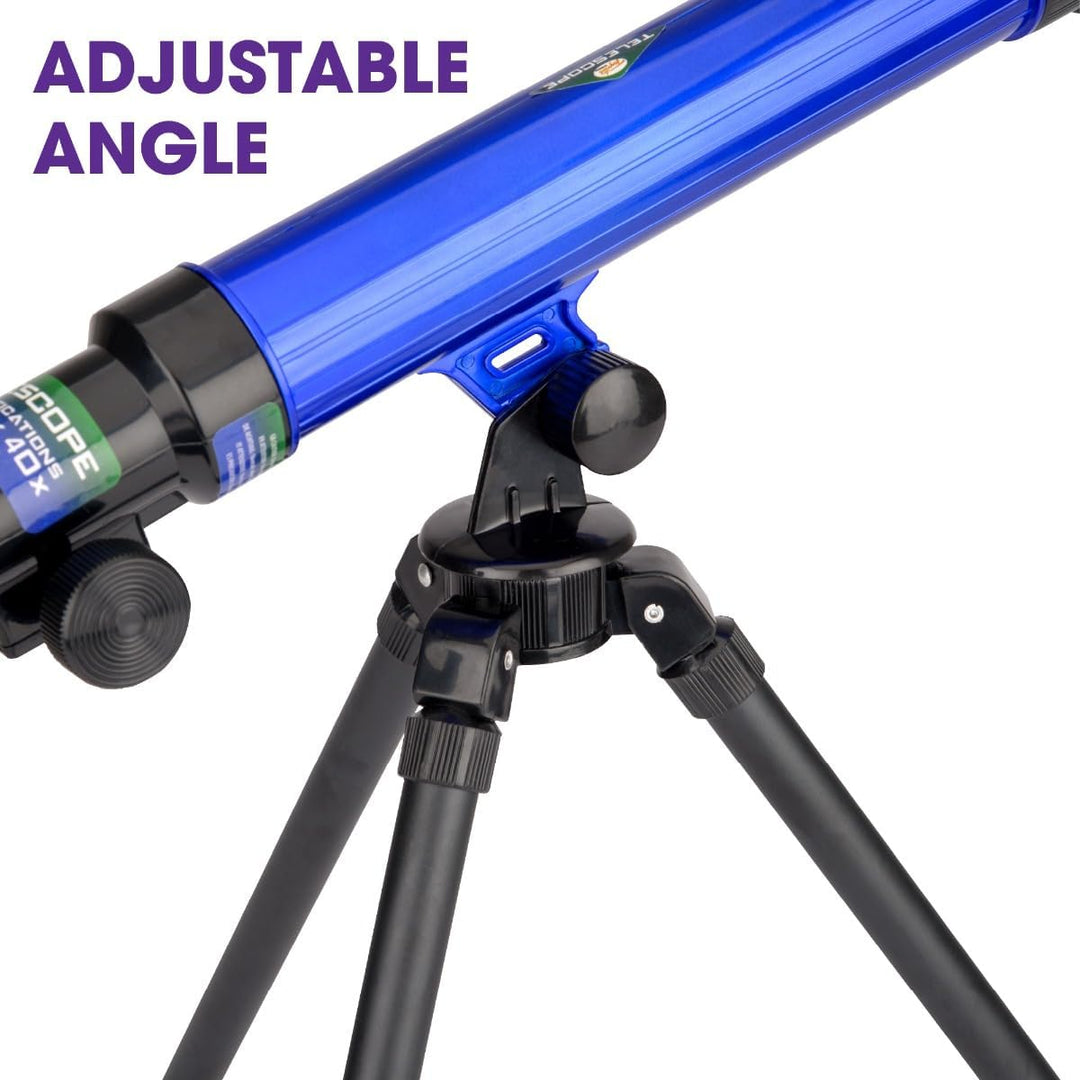 Toyrific - Astronomisches Teleskop für Kinder mit stabilem Stativ