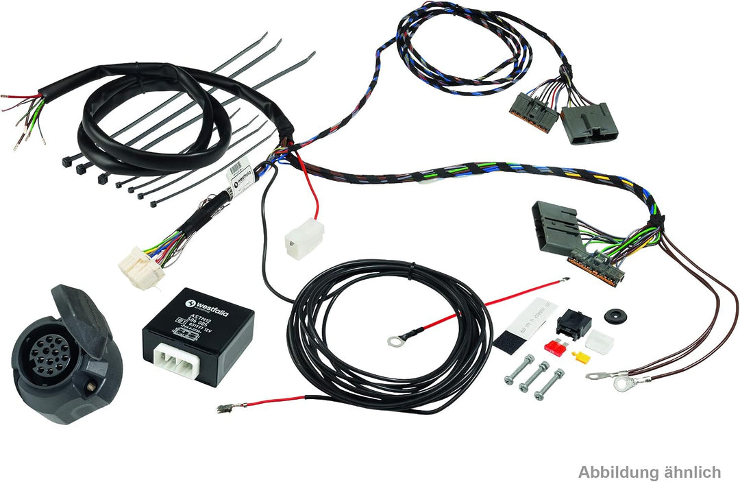 Westfalia Elektrosatz 13-polig und fahrzeugspezifisch für Skoda Octavia I Limousine/Combi (BJ 12/199