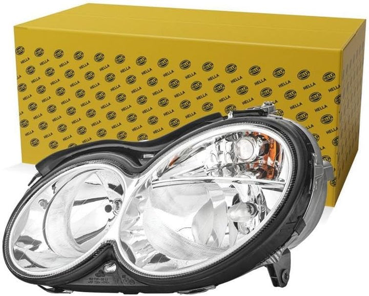 HELLA 1DB 007 988-191 Halogen-Hauptscheinwerfer - links - für u.a. Mercedes-Benz Clk (C209), Links