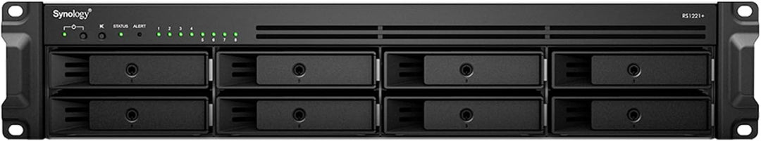 Synology RackStation RS1221+ NAS/Storage Server Rack (2U) Ethernet LAN Black V1500B