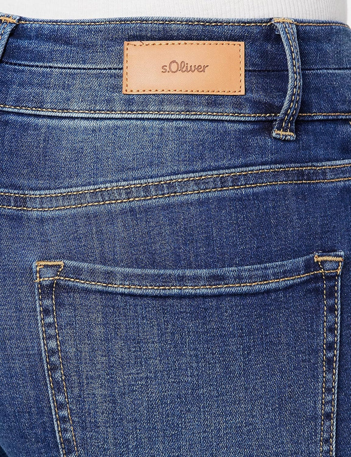 s.Oliver Damen Jeans, Karolin Comfort Fit 36W / 34L Blau 57z6, 36W / 34L Blau 57z6